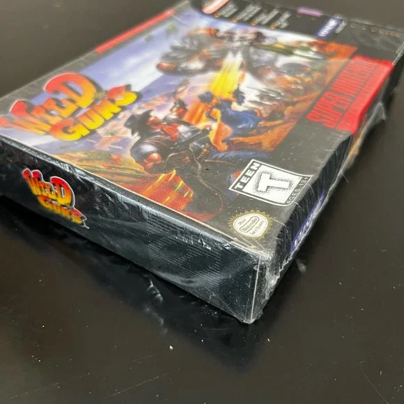 Wild Guns Natsume SNES Game and Box Only